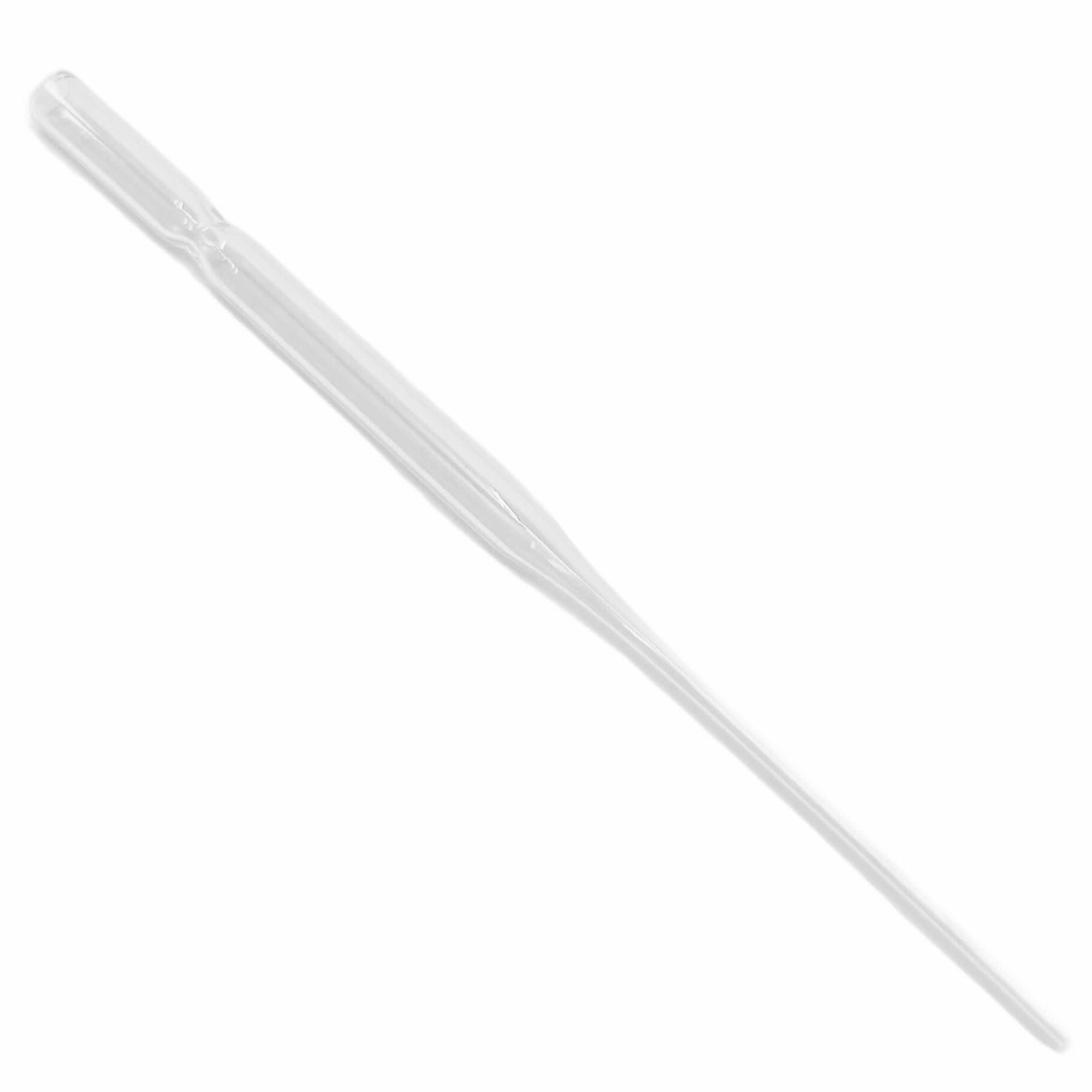 250-Pack Disposable Pasteur Pipettes, No Teat, Soda Glass