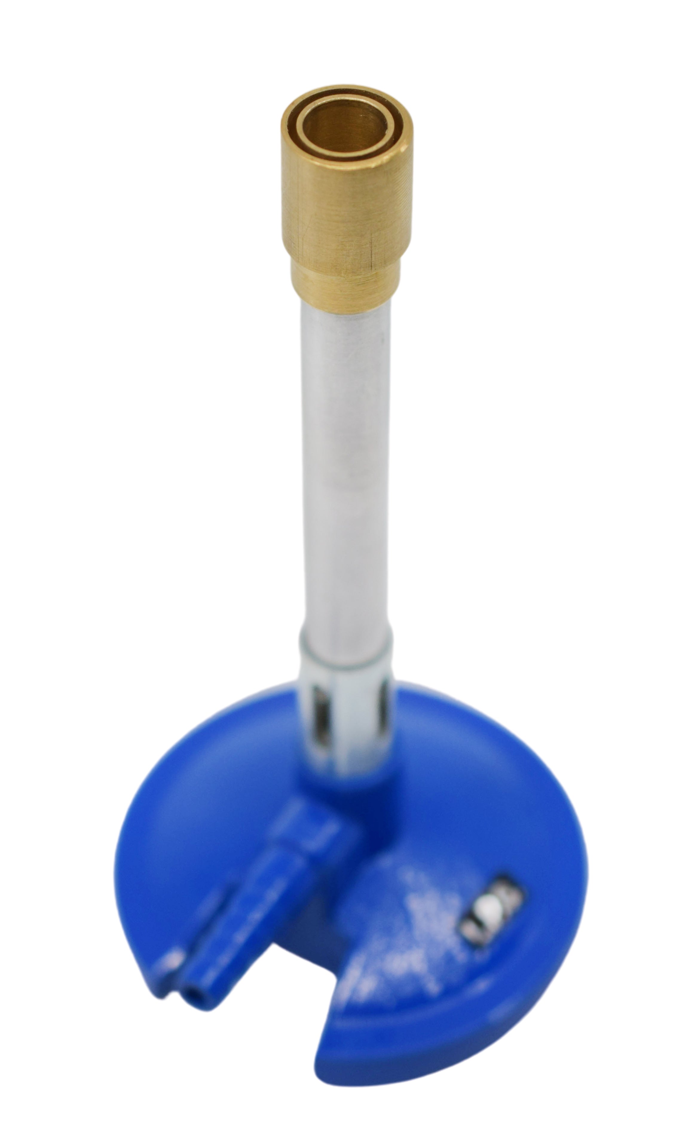 Natural Gas Bunsen Burner with Flame Stabilizer and Air Vent