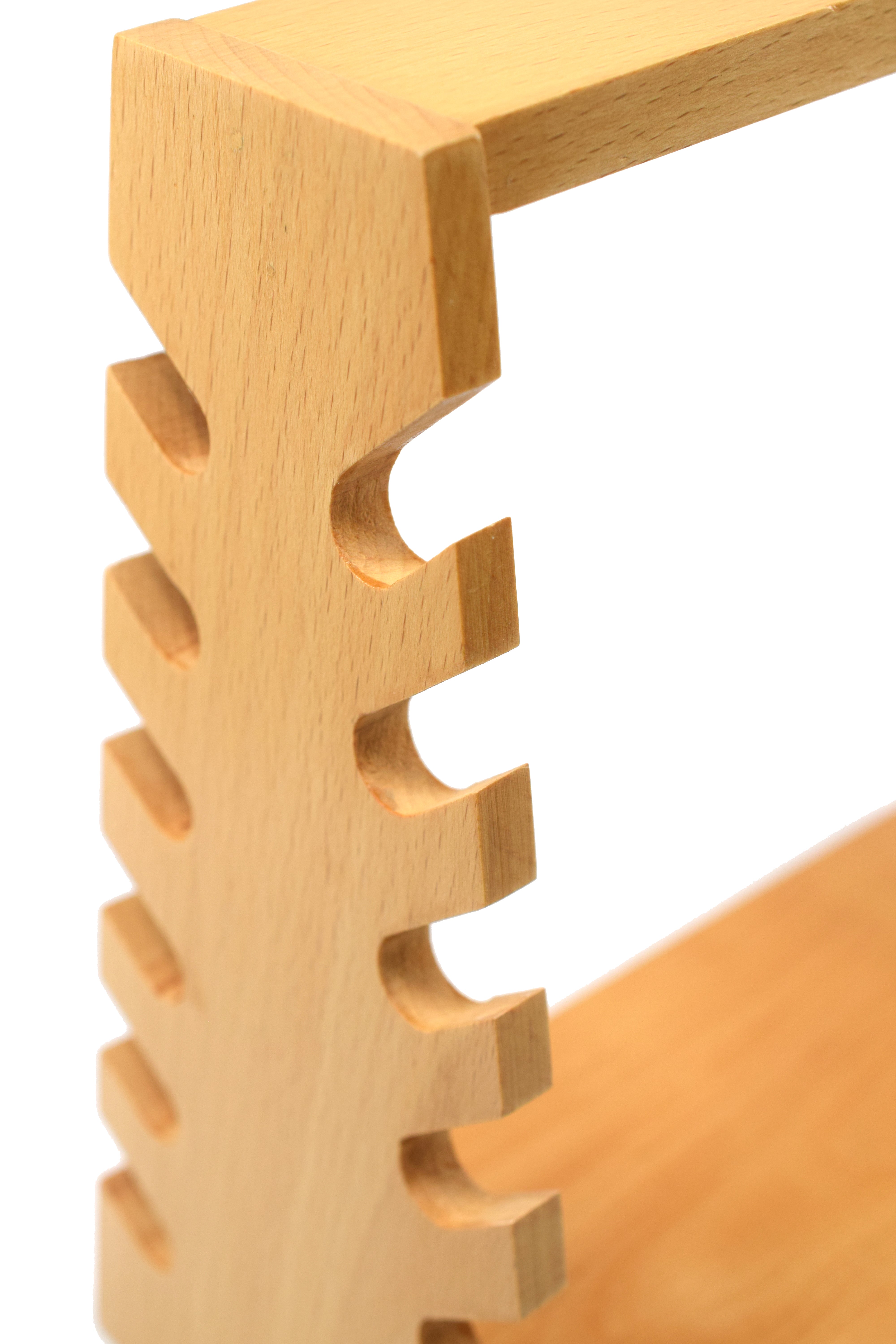 Wooden Pipette Rack for 12 Pipettes, Horizontal, 8.75"