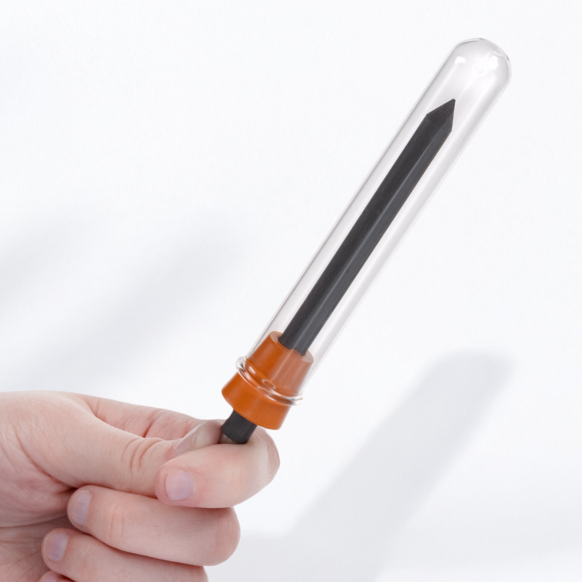 Carbon Electrodes in Rubber Stopper for Hoffman Voltameter, 8cm