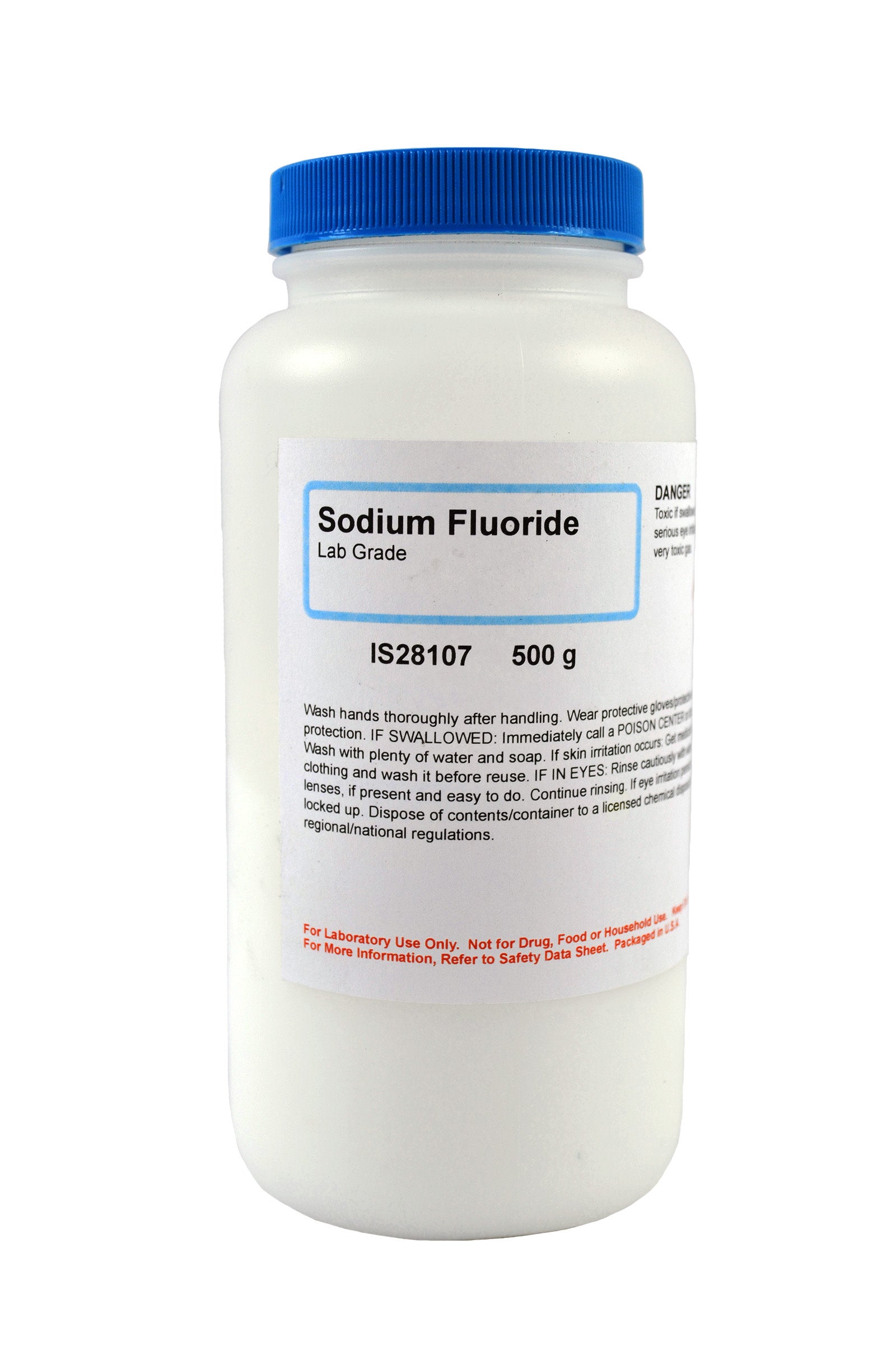 Laboratory Grade Sodium Fluoride, 500g