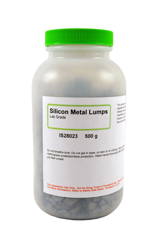 Laboratory Grade Silicon Metal Lump, 500g – The Lab Stockroom