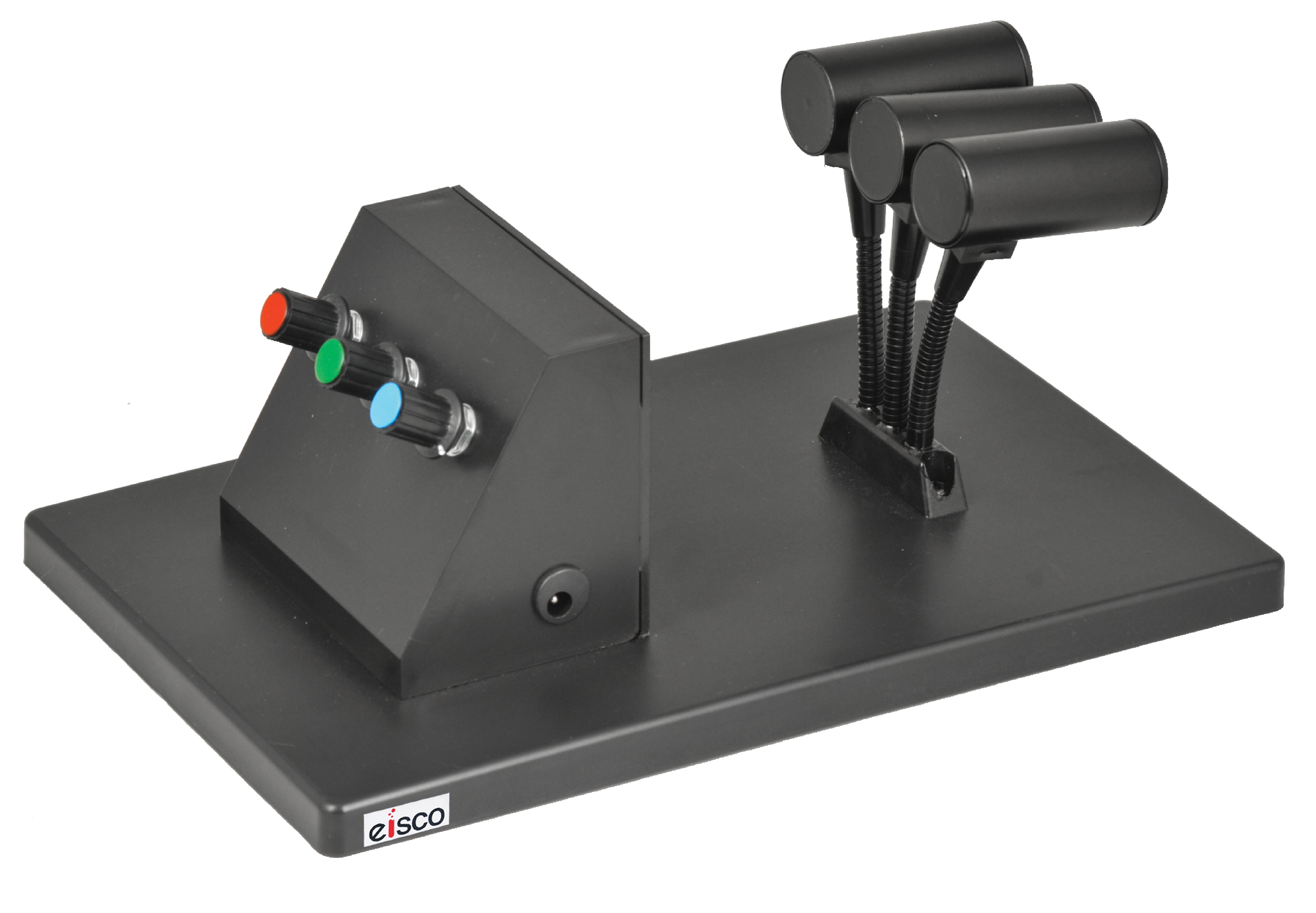 Color Mixing Apparatus with 3 RGB LED Lamps, 10 x 16" Base