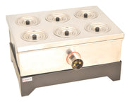 4-Place Stainless Steel Water Bath, 360 x 260 x 135mm