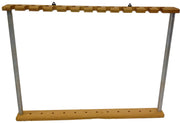 Wooden Buret Rack with 12-Buret Capacity