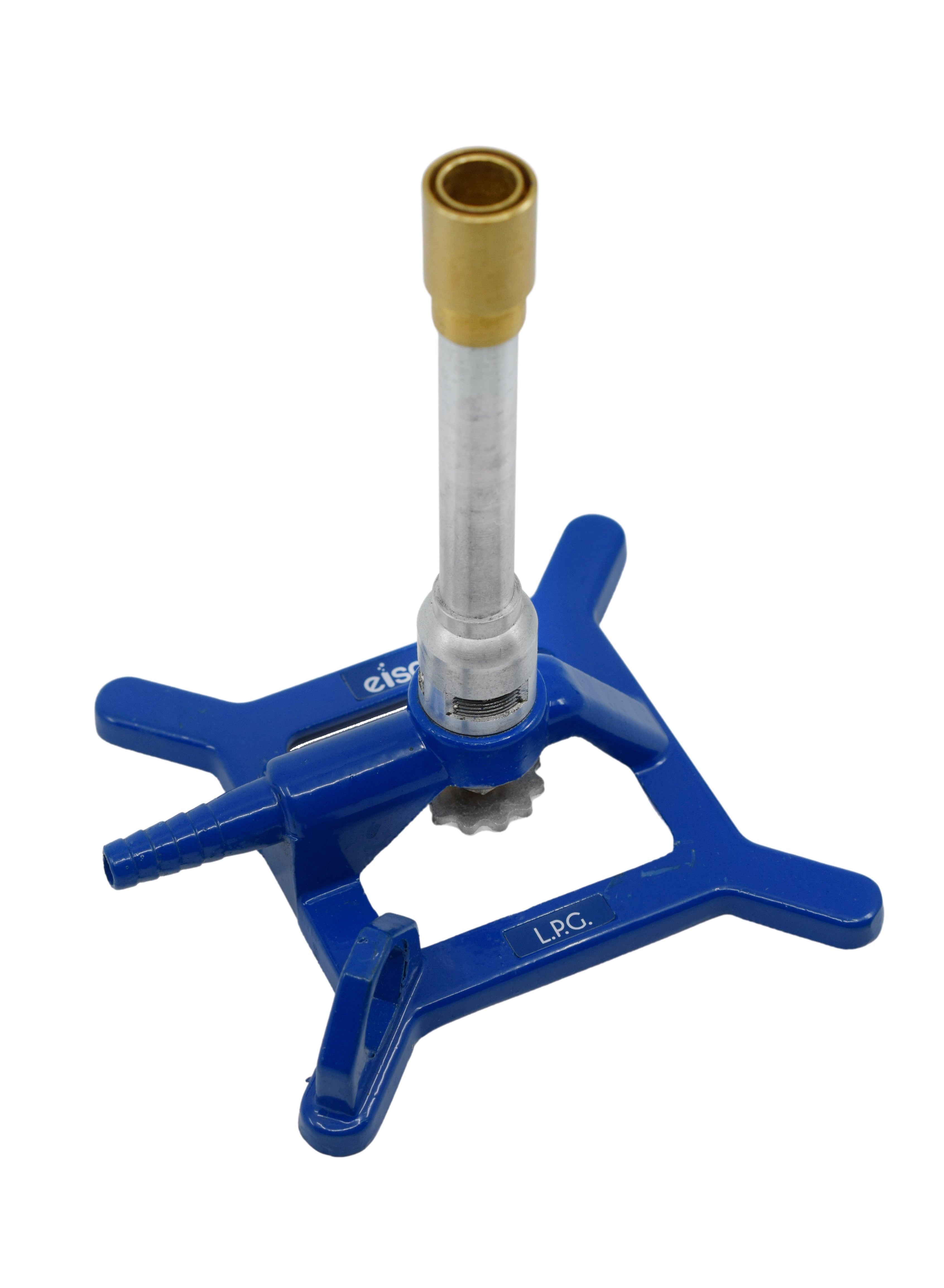 Tirrill LPG Bunsen Burner with Cast Iron StabiliBase and Gas Flow Control