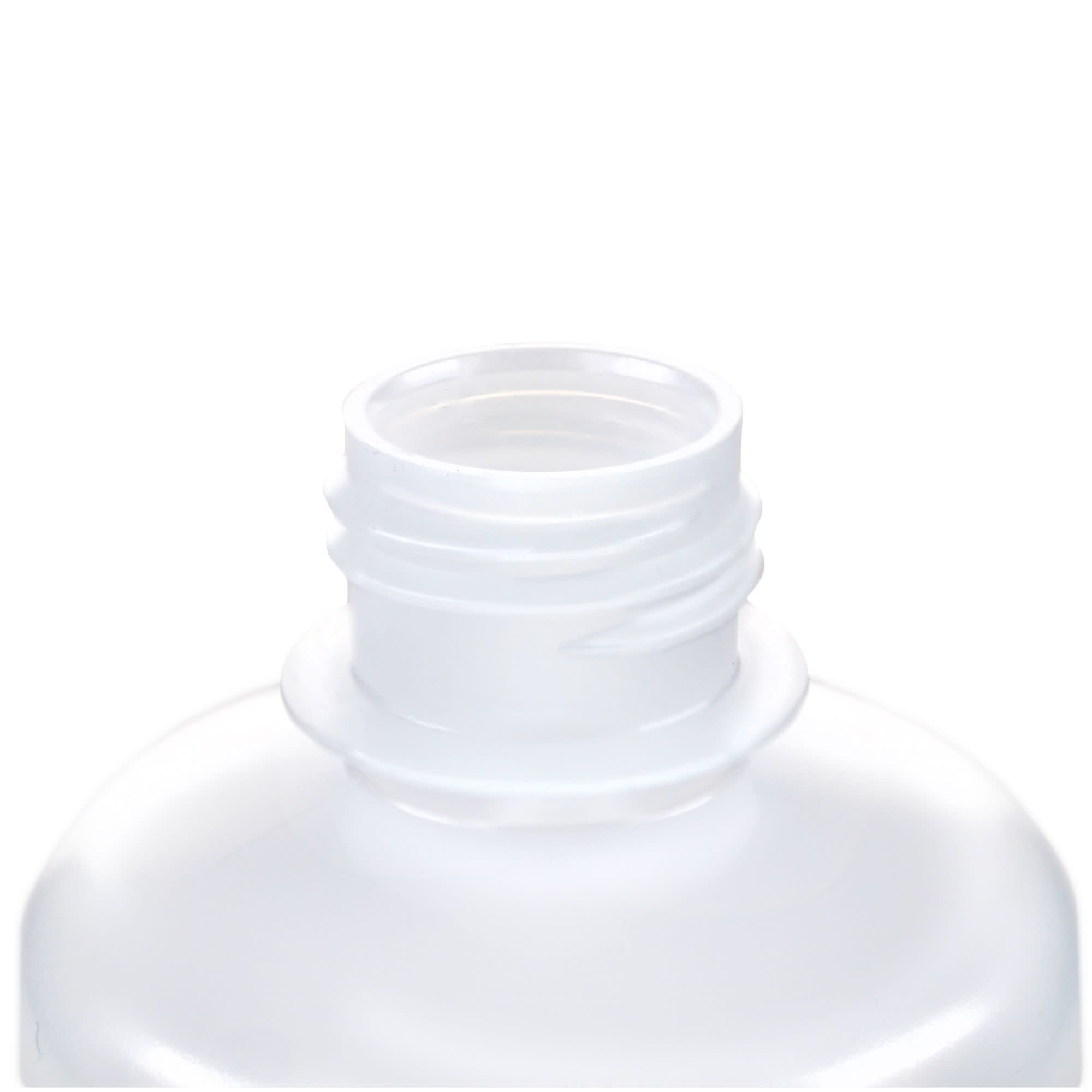 12-Pack Translucent Narrow Mouth LDPE Reagent Bottles with PP Caps, 250mL, -100 to 80°C
