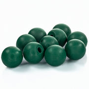 Green Molecular Model Atom, 2cm, 1 Hole, 10-Pack