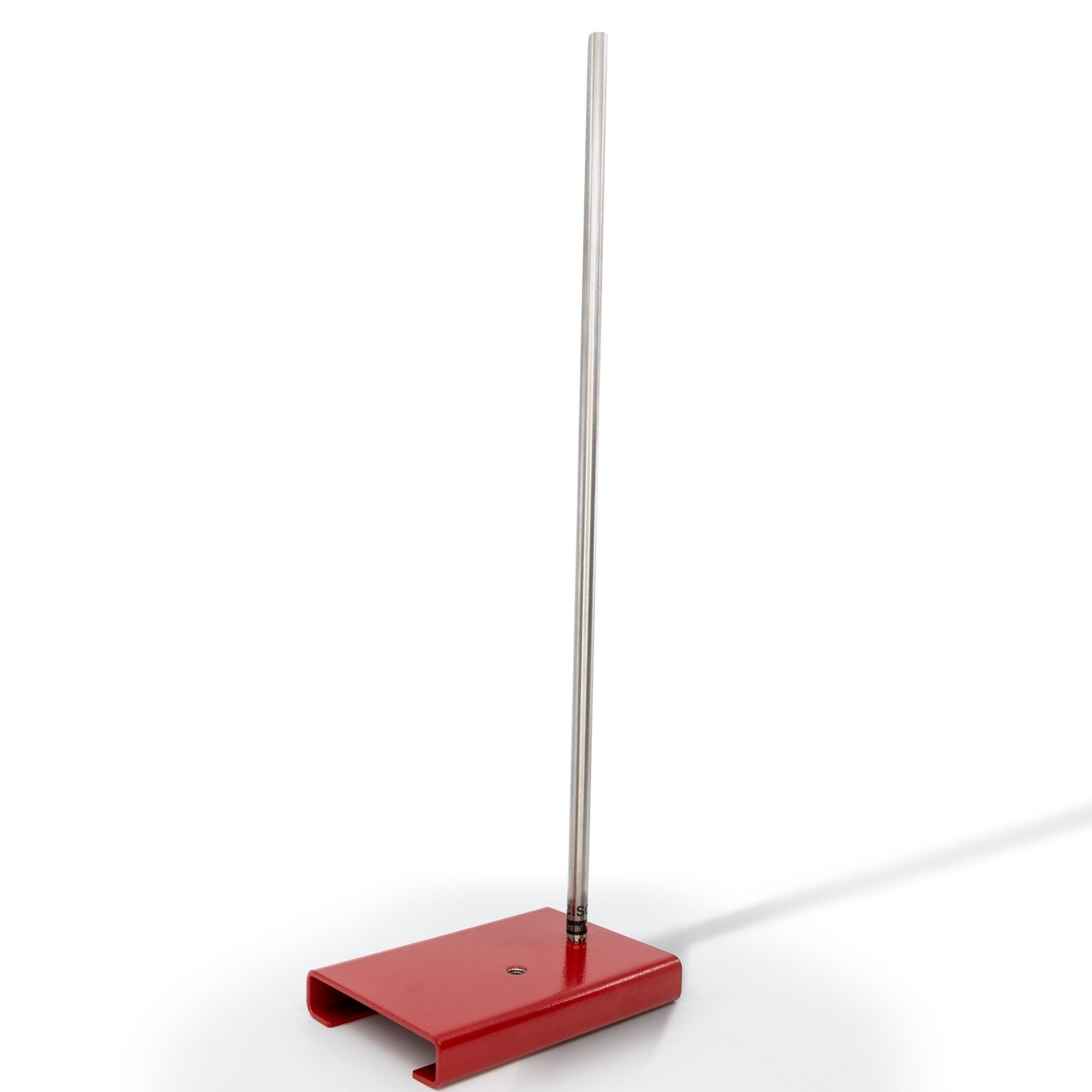 Rectangular Retort Base and 19.8" Rod Set with Threaded Connection, 6 x 4"
