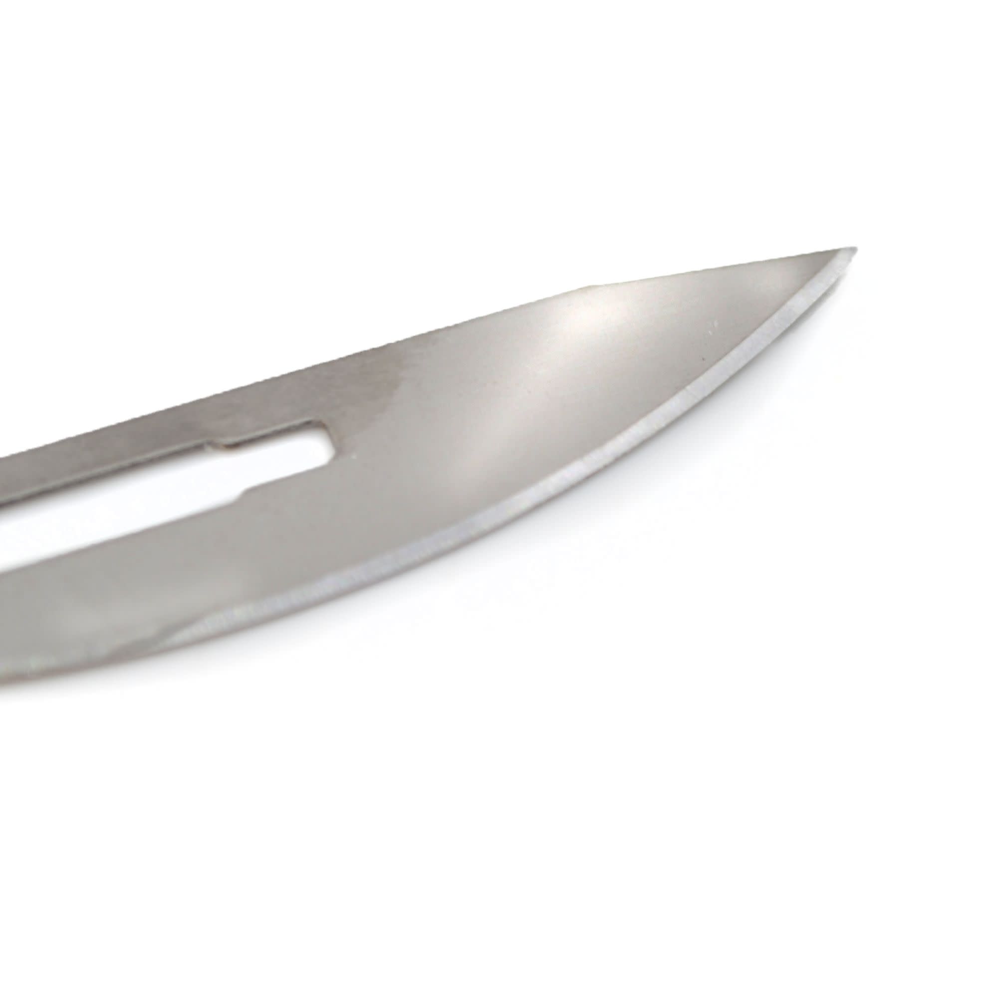 10-Pack Stainless Steel Scalpel Blades, #24, for Handle #4