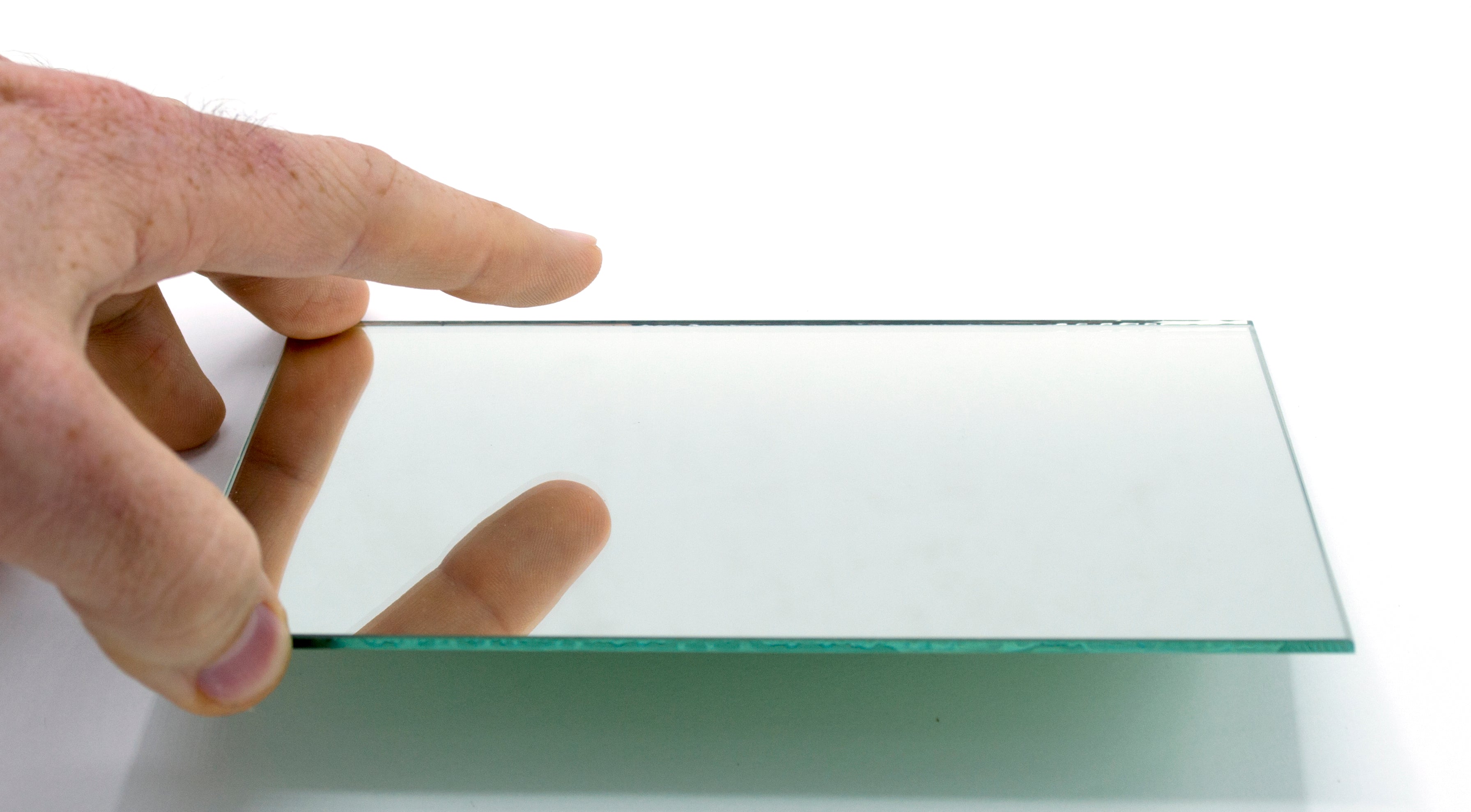 10PK Rectangular Plano Glass Mirror - 6" x 4" - 2mm Thick Approx.