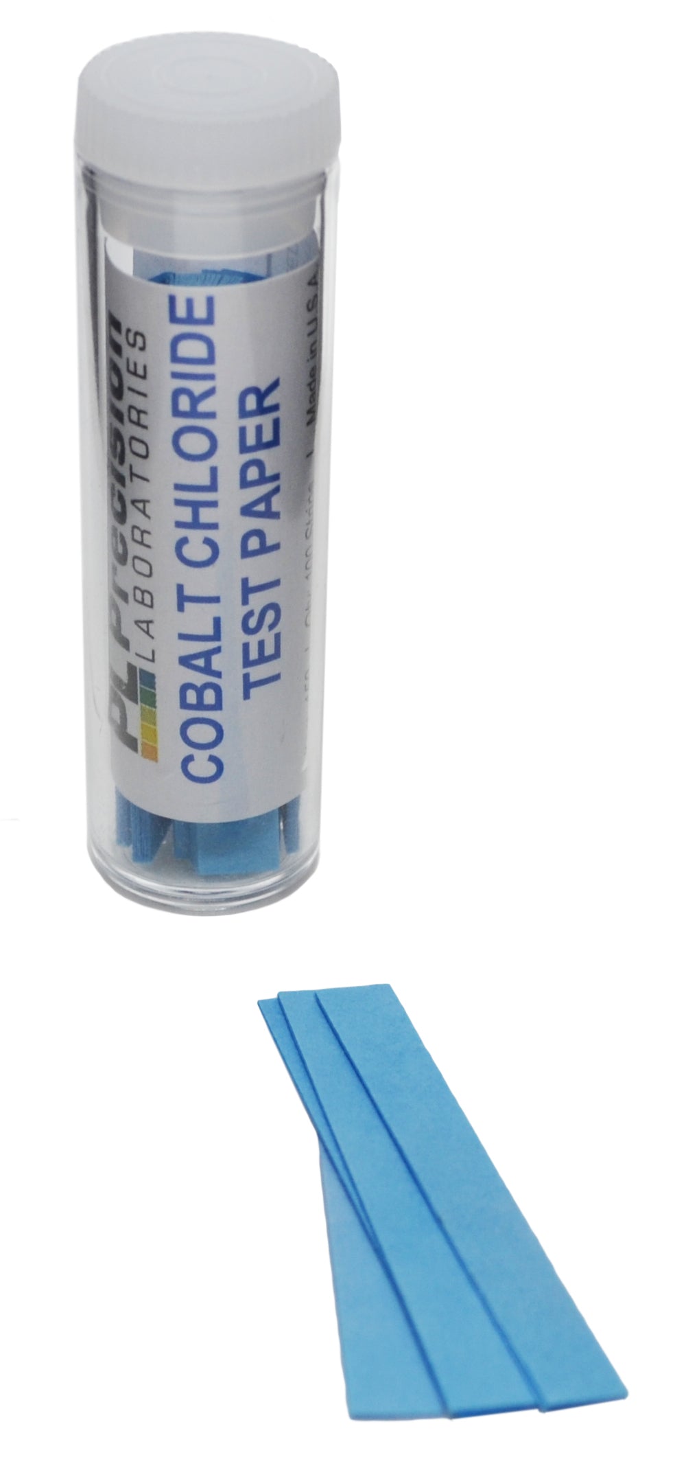 Cobalt Chloride Test Papers for Water and Humidity, 100-Pack