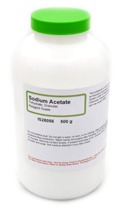 Sodium Acetate Trihydrate, 500g, Reagent Grade