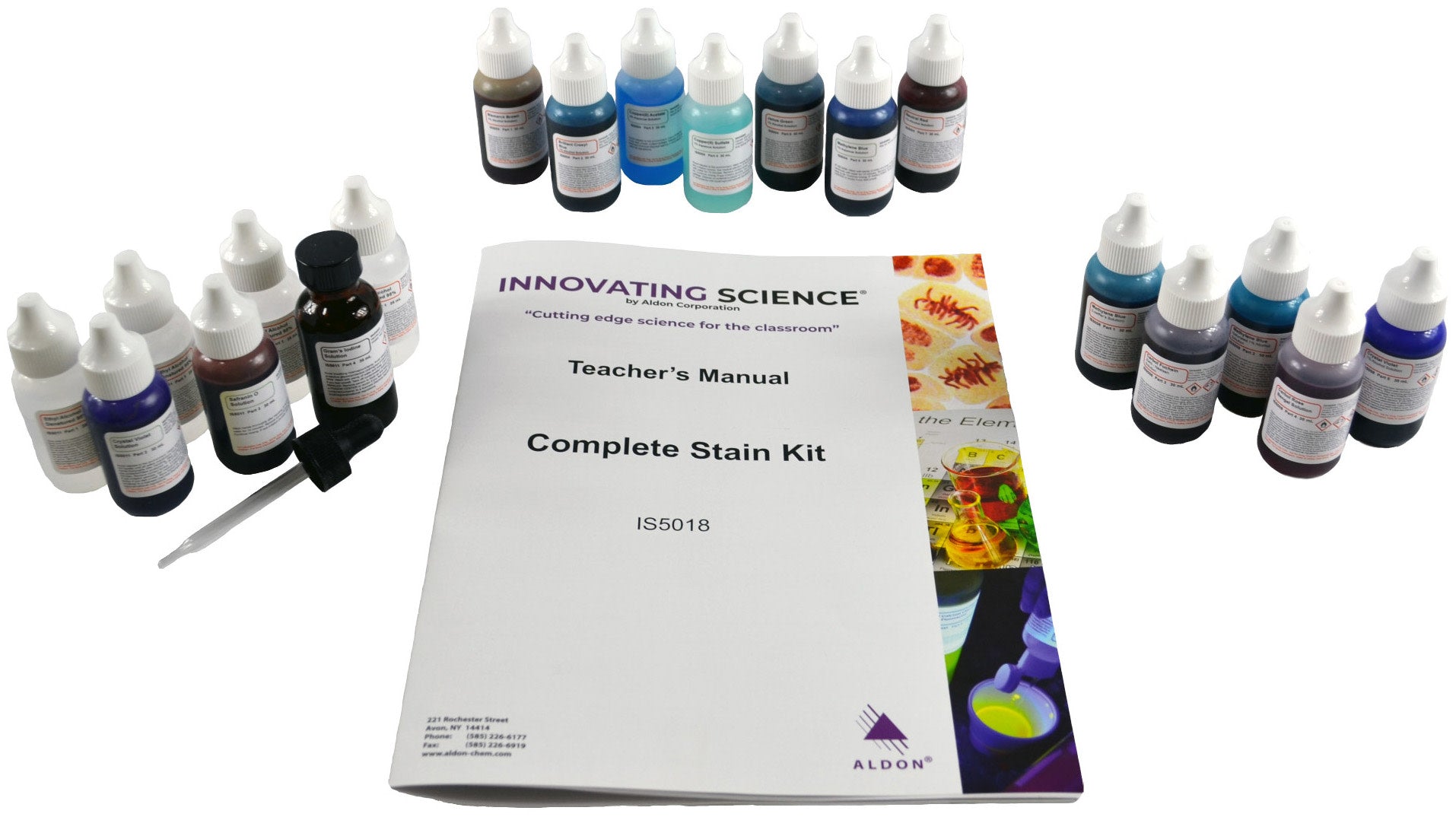 Complete Biological Stain Kit