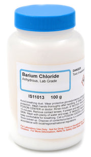 Laboratory Grade Barium Chloride, 100g