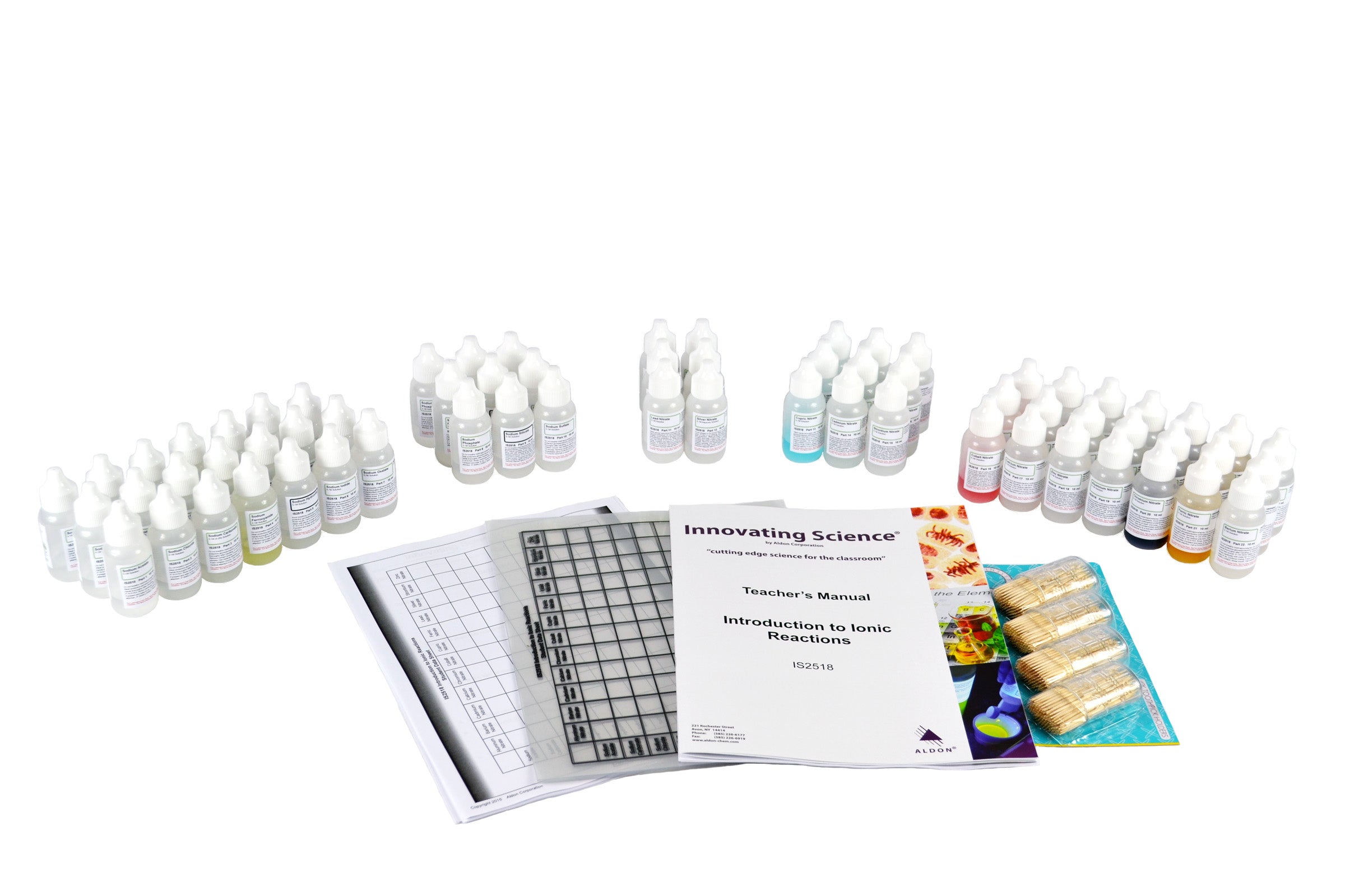 Introduction to Ionic Reactions Distance Learning Experiment Kit