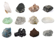 Rock and Mineral Specimen Kit, 12-Piece
