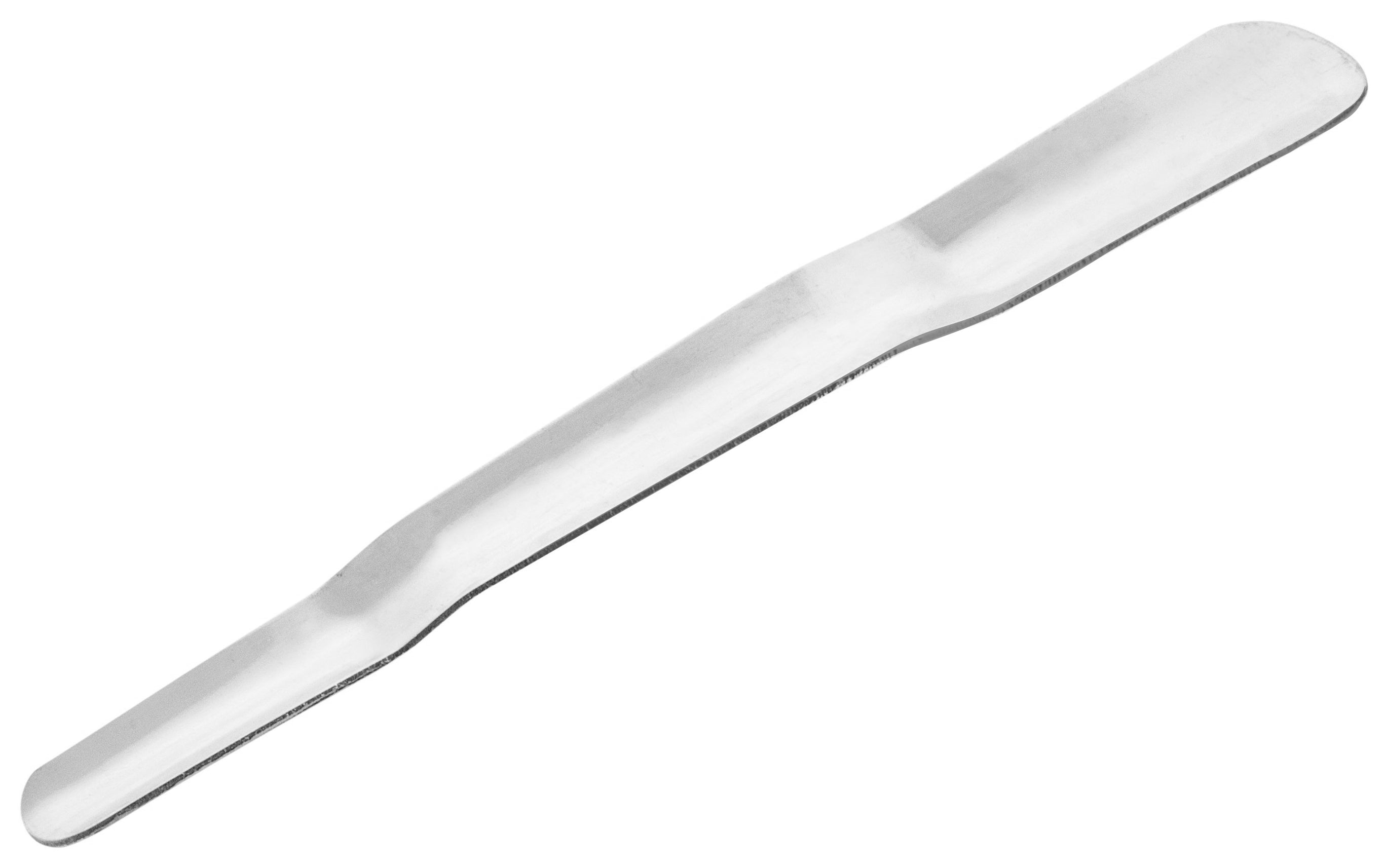 6.9" Stainless Steel Dual-End Trowel Spatula, 10-Pack