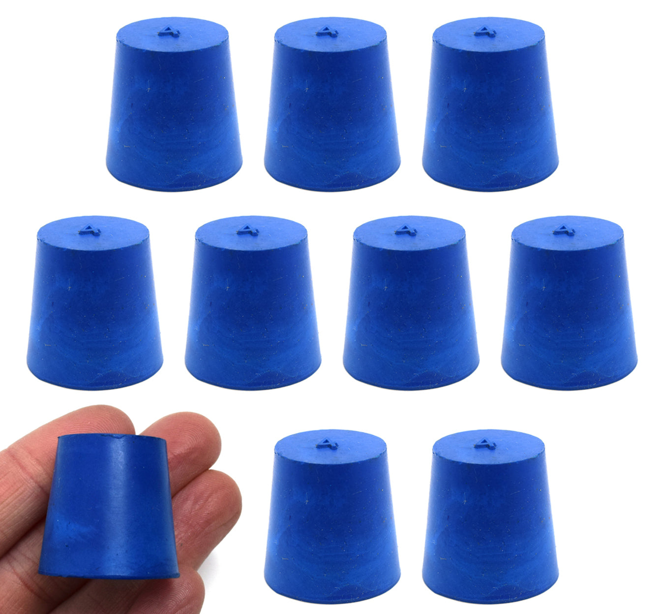 Solid Neoprene Stopper, 10-Pack