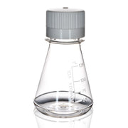 Sterile Flat Bottom PETG Erlenmeyer Flask, 125mL