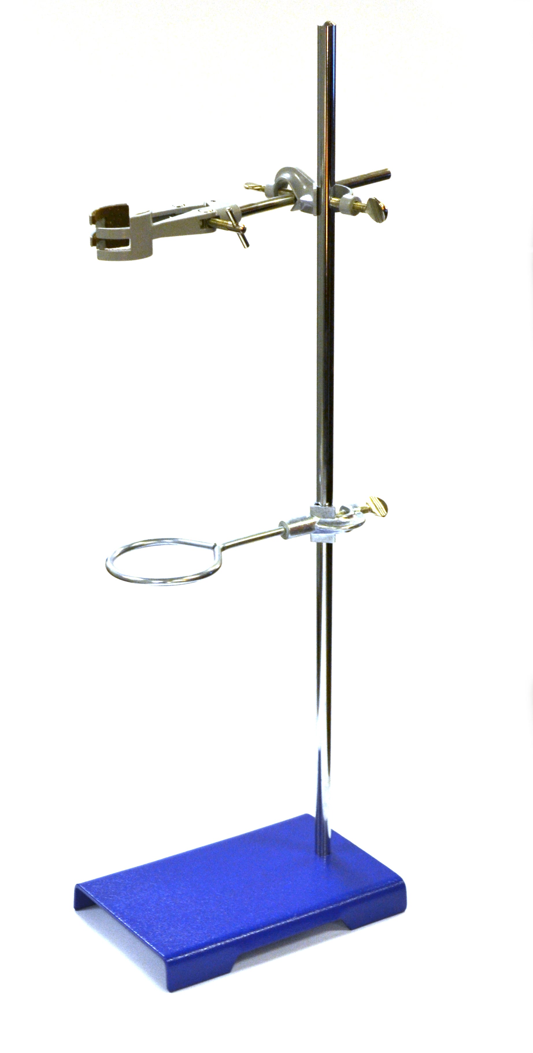 Chemical-Resistant Steel Lab Stand Set, 10-Pack