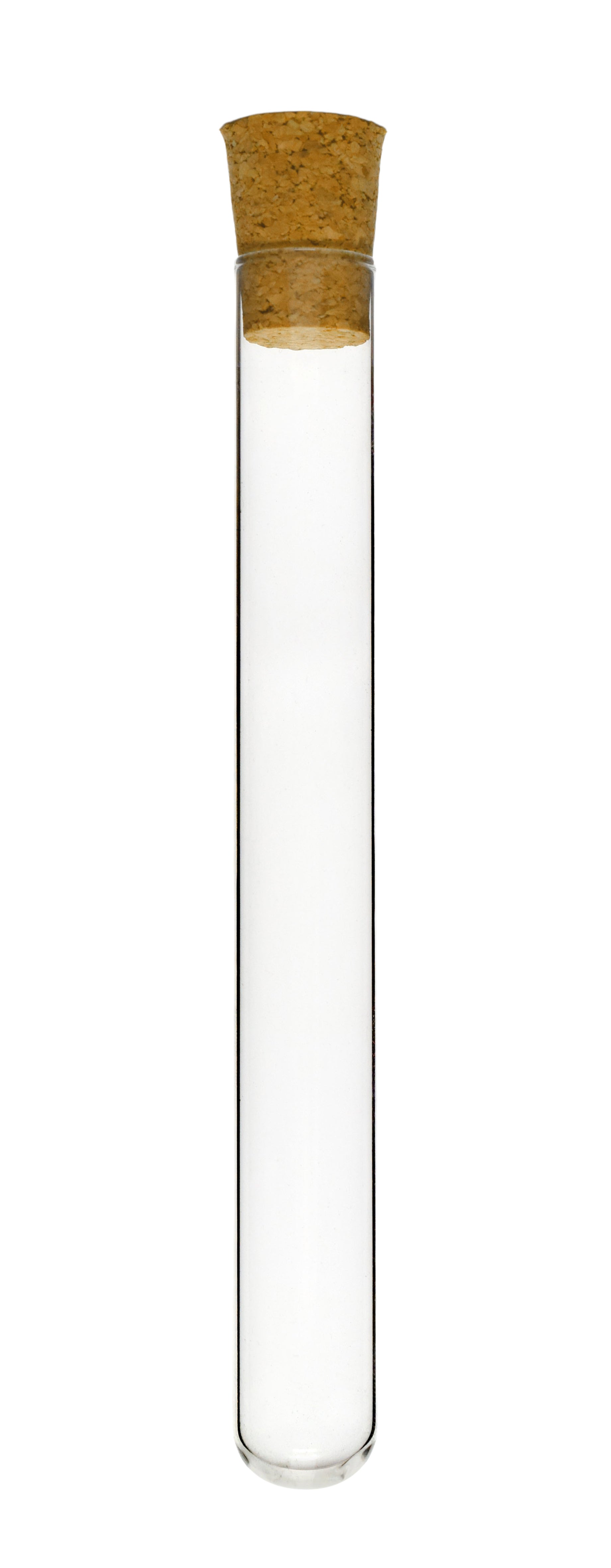 12-Pack Glass Test Tubes with Natural Cork Stoppers, 25mL, 18 x 150mm, Borosilicate Glass