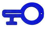 No-Touch Keychain Tool for Doors, Buttons, Hooks and Handles