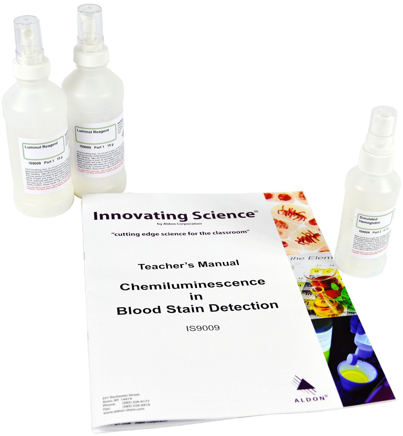 Chemiluminescence Blood Stain Detection Forensic Kit