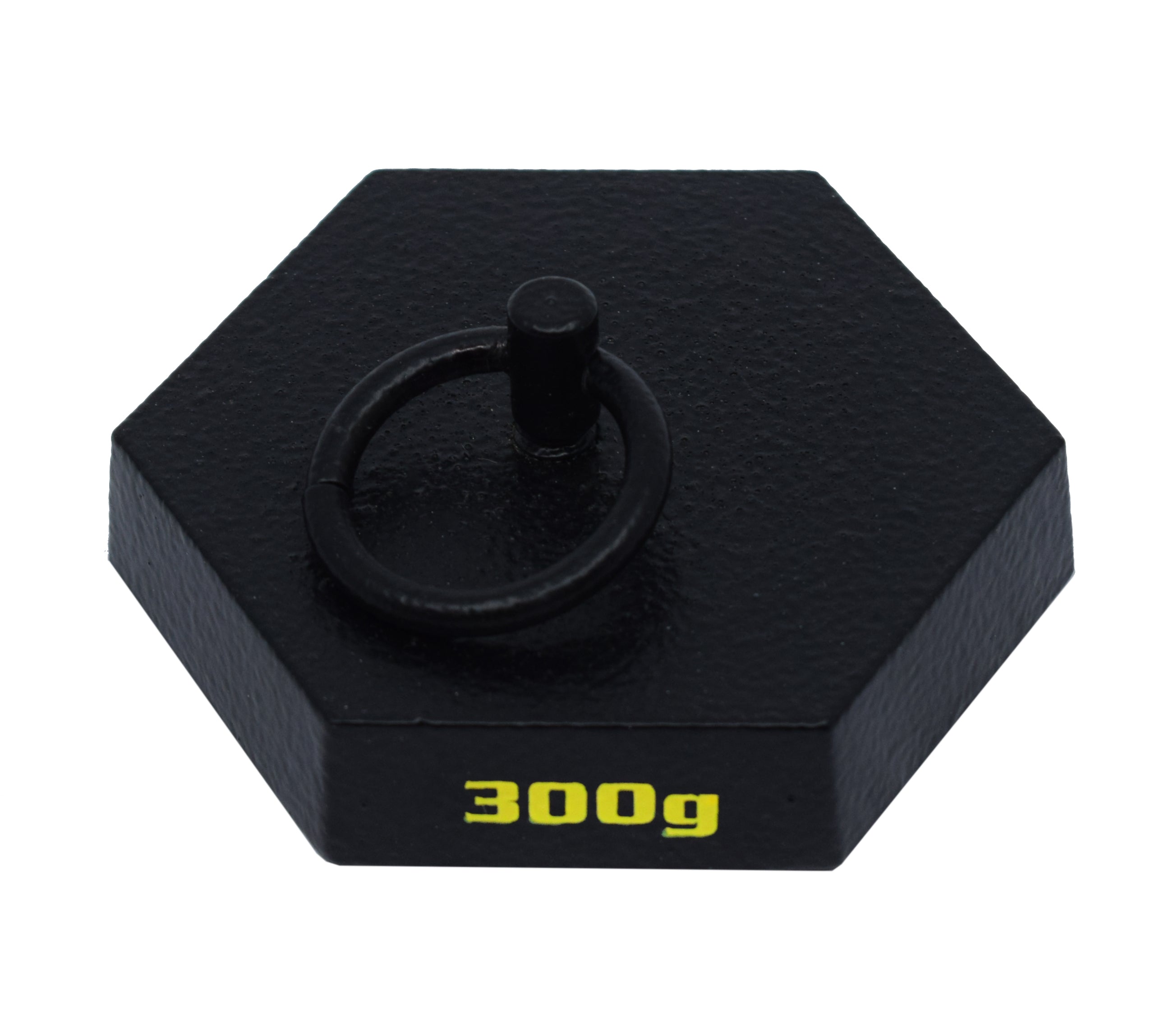 300g Hexagonal Cast Iron Mass with Lifting Ring