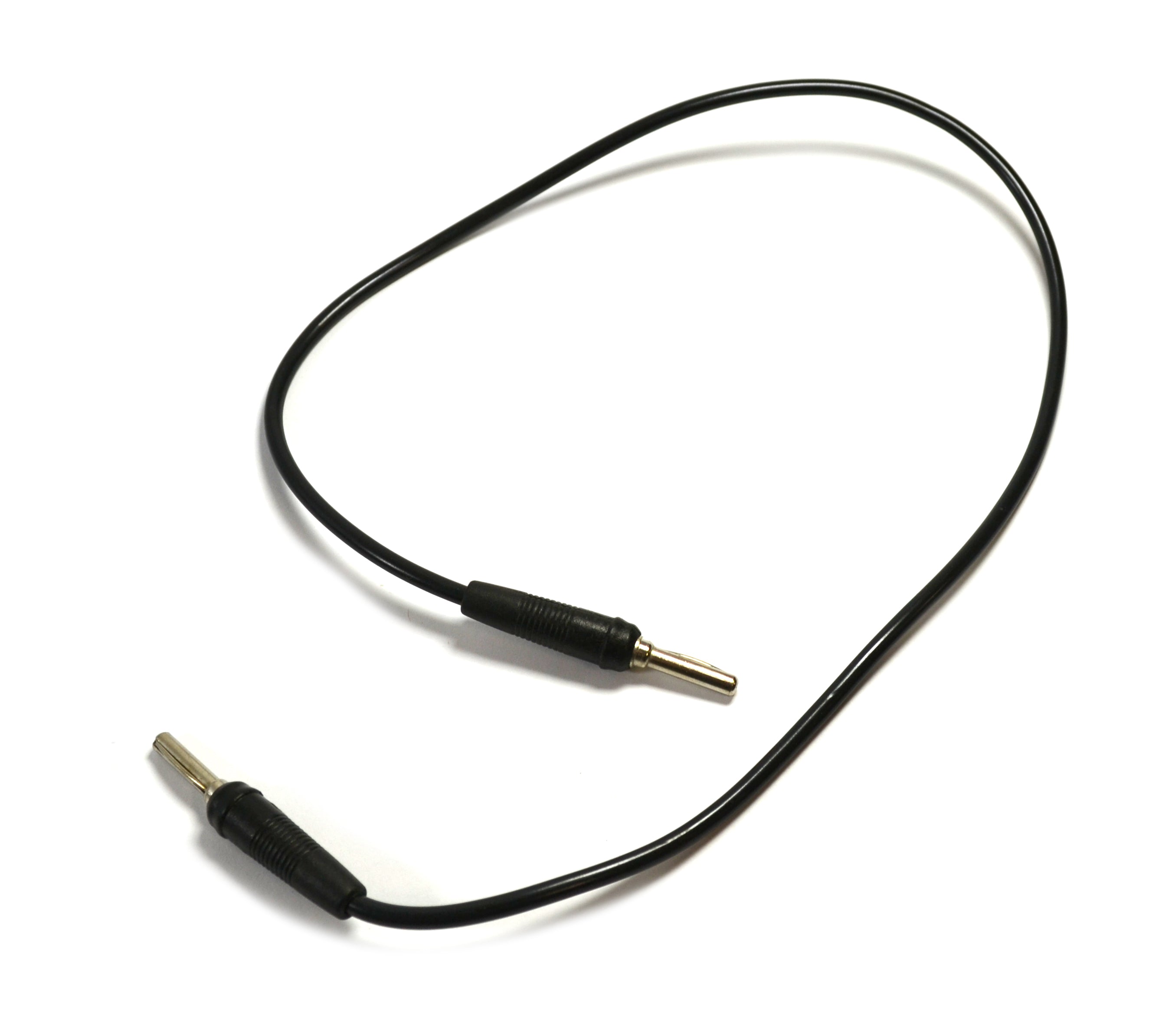 500mm Black 4mm Insulated Connecting Lead