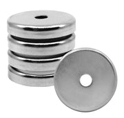 Round Base Magnetic Assembly Set, 1.375 x 0.25", 5-Piece