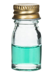 Narrow Mouth Bijou and McCartney Bottle with Aluminum Screw Cap