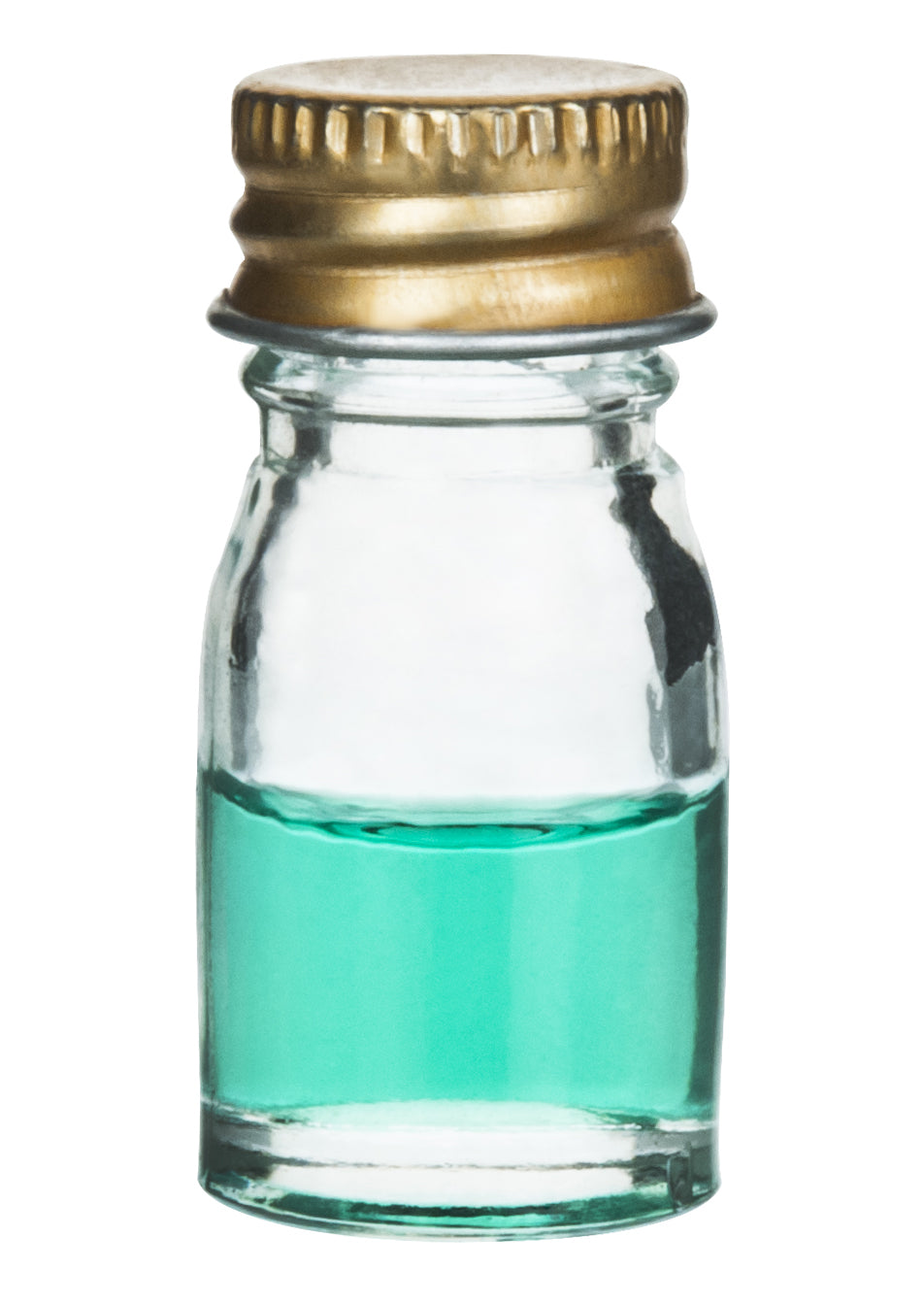 Narrow Mouth Bijou and McCartney Bottle with Aluminum Screw Cap
