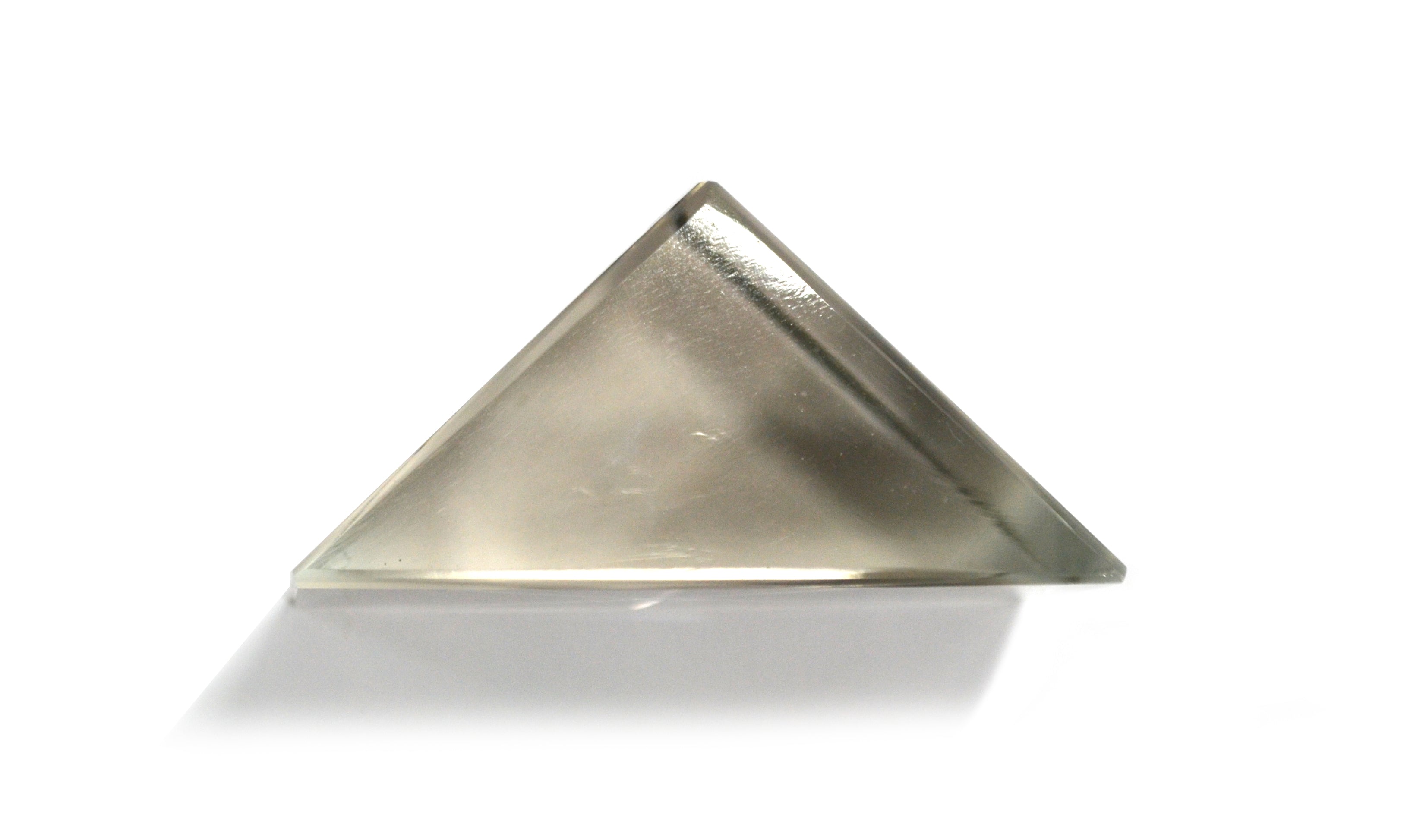 Right Angled Glass Prism, 2 x 2 x 2.75"