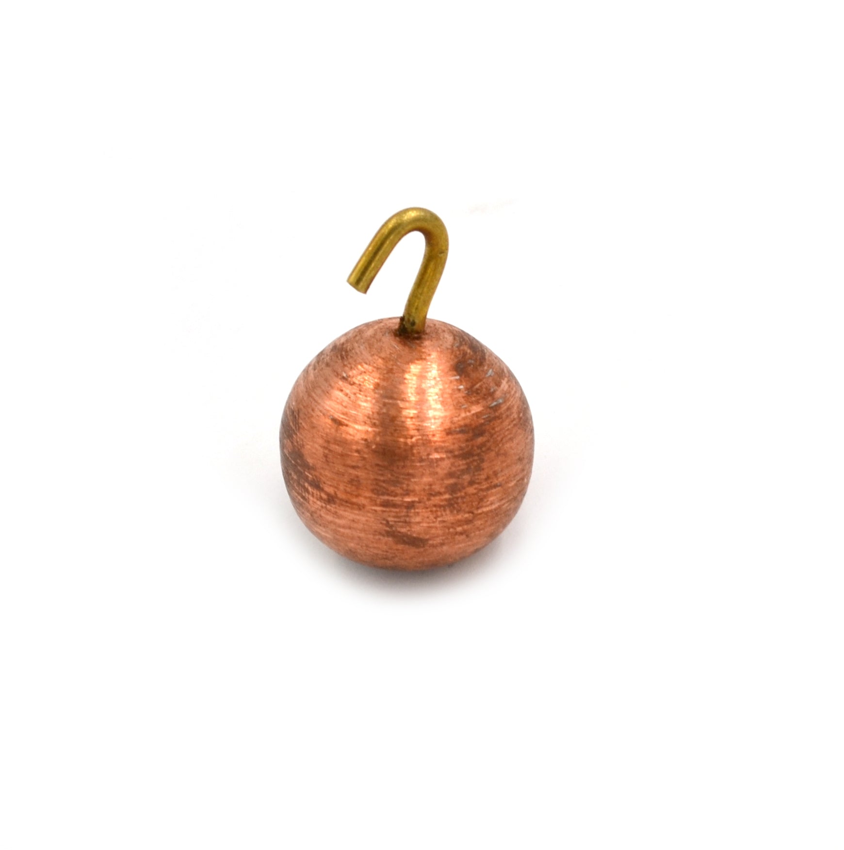 Copper Pendulum Bob with Hook, 25mm
