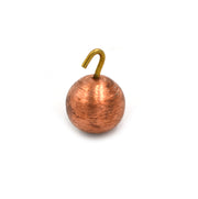 Copper Pendulum Bob with Hook, 25mm