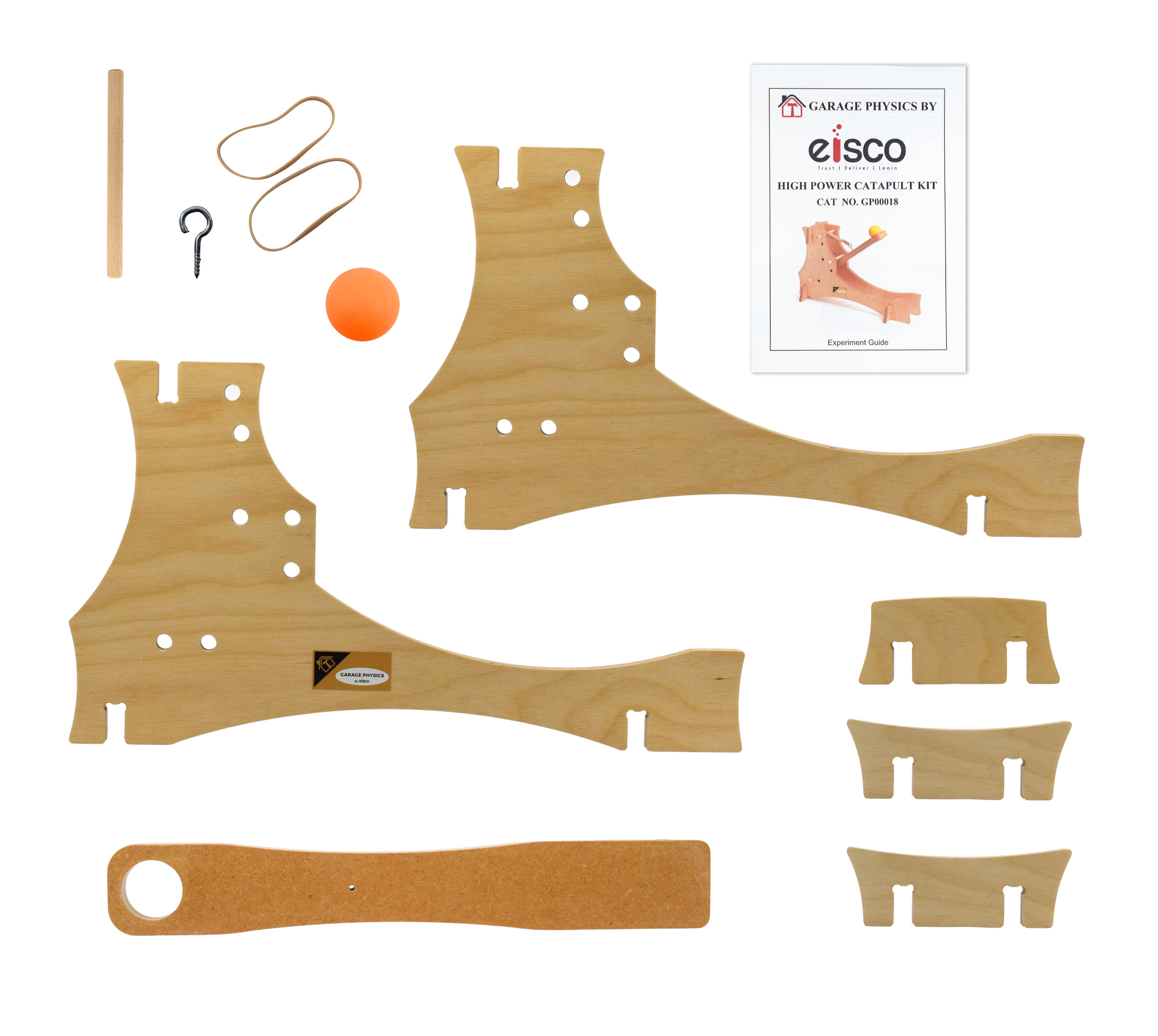 Adjustable High-Power Catapult Demonstration Kit