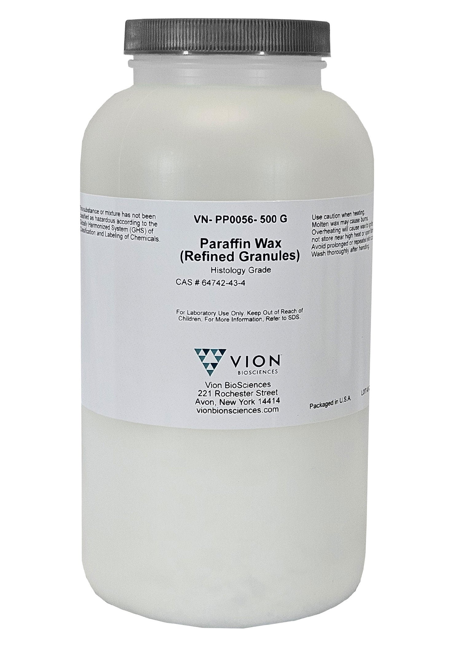 Paraffin Wax Refined Granules Tissue Embedding Agent, 500g
