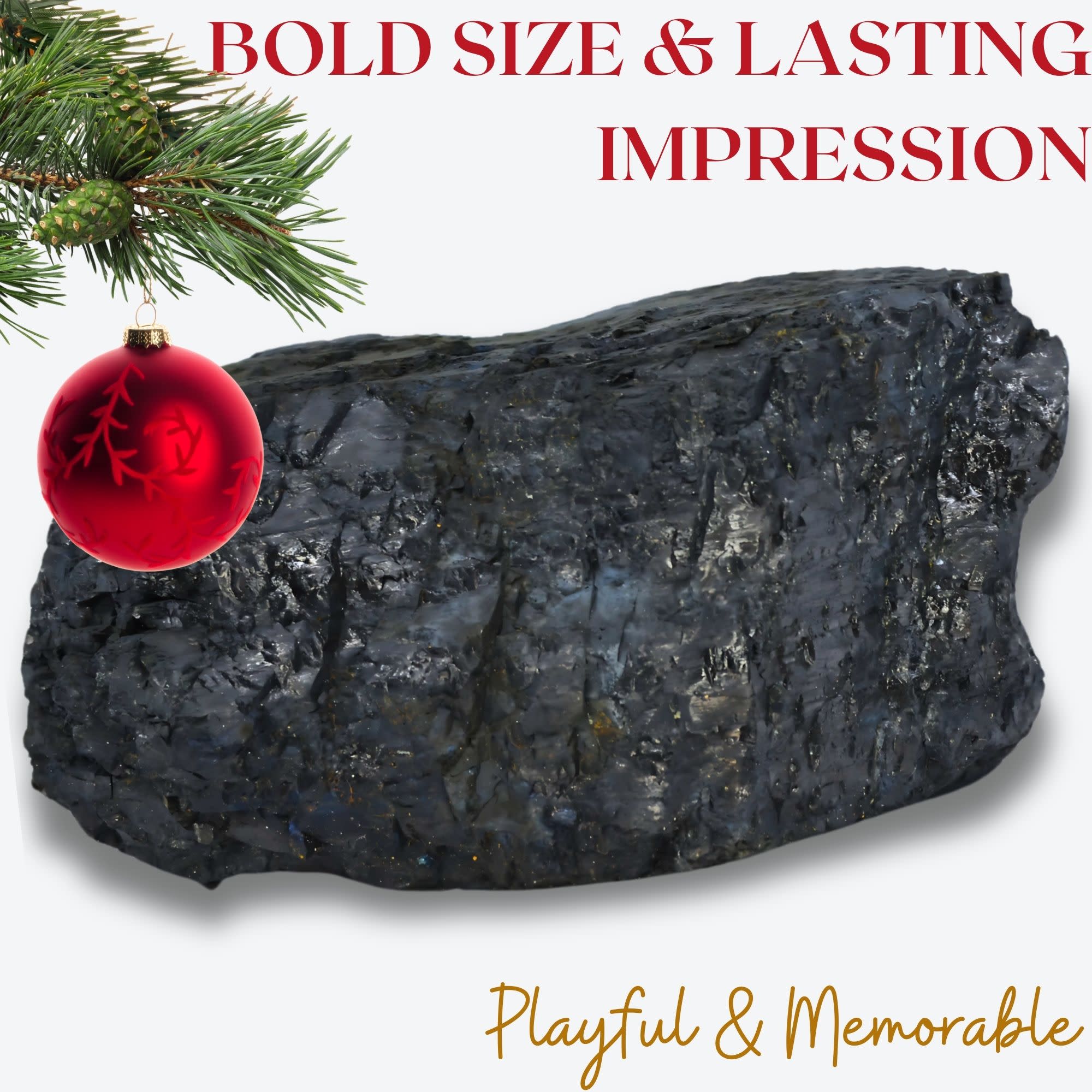 8lb Huge Lump of Coal Novelty Gift