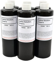 Innovating Science - Gram's Iodine Solution, 500mL, 1.8% Iodine-Potassium Iodide Staining Agent for Laboratory and Educational Use