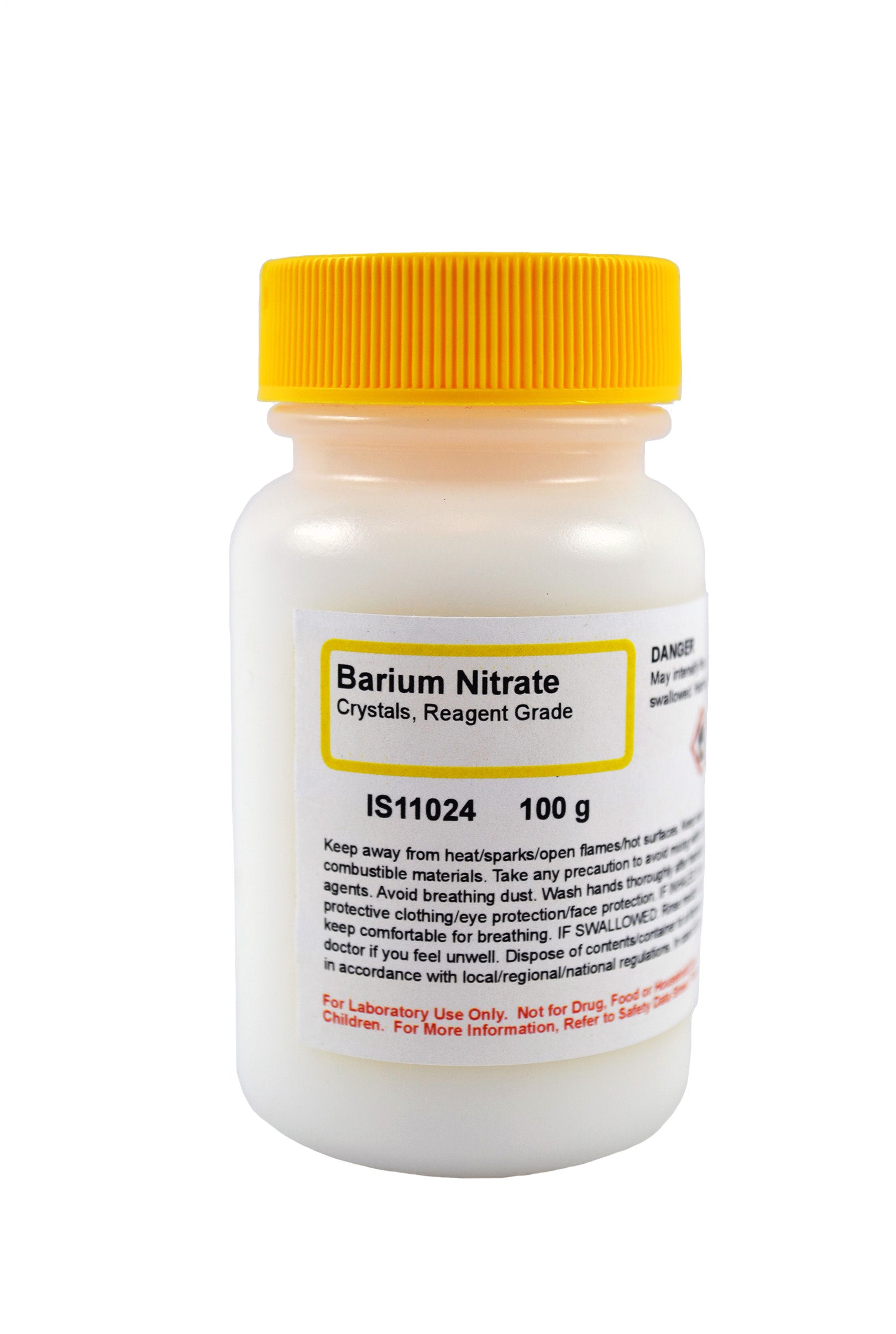 Reagent Grade Barium Nitrate Crystals, 100g