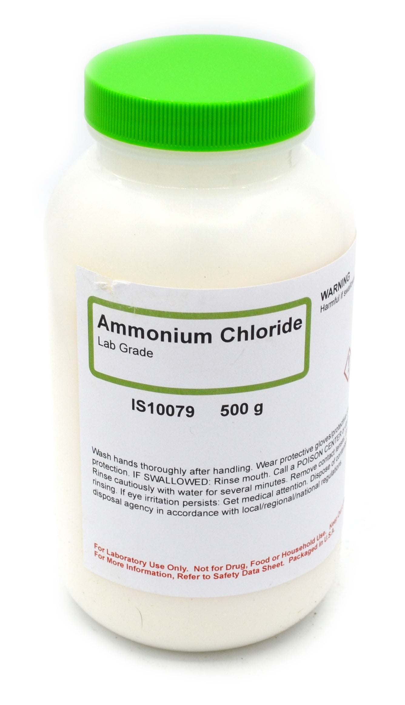 Laboratory Grade Ammonium Chloride, 500g