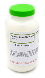 Laboratory Grade Ammonium Chloride, 500g