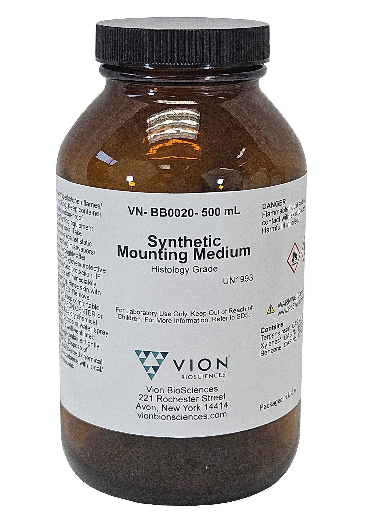 Synthetic Permanent Slide Mounting Medium, 500mL
