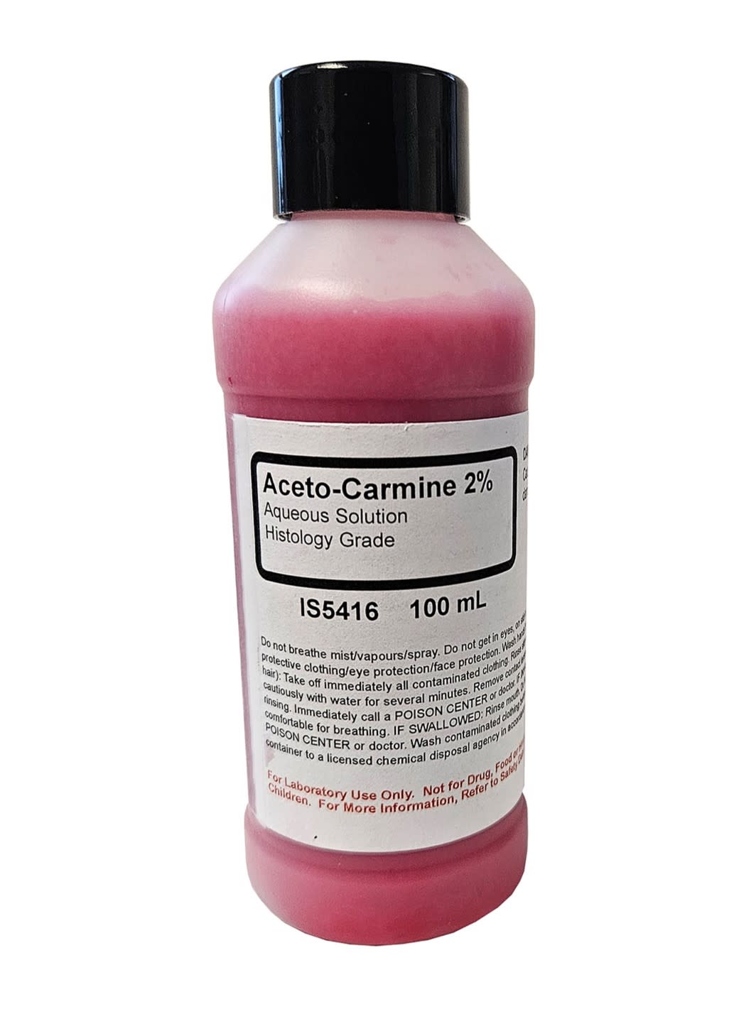 Acetocarmine, 2% Aqueous Solution, 100ml ?Çô Histology Grade for Staining and Microscopic Examination