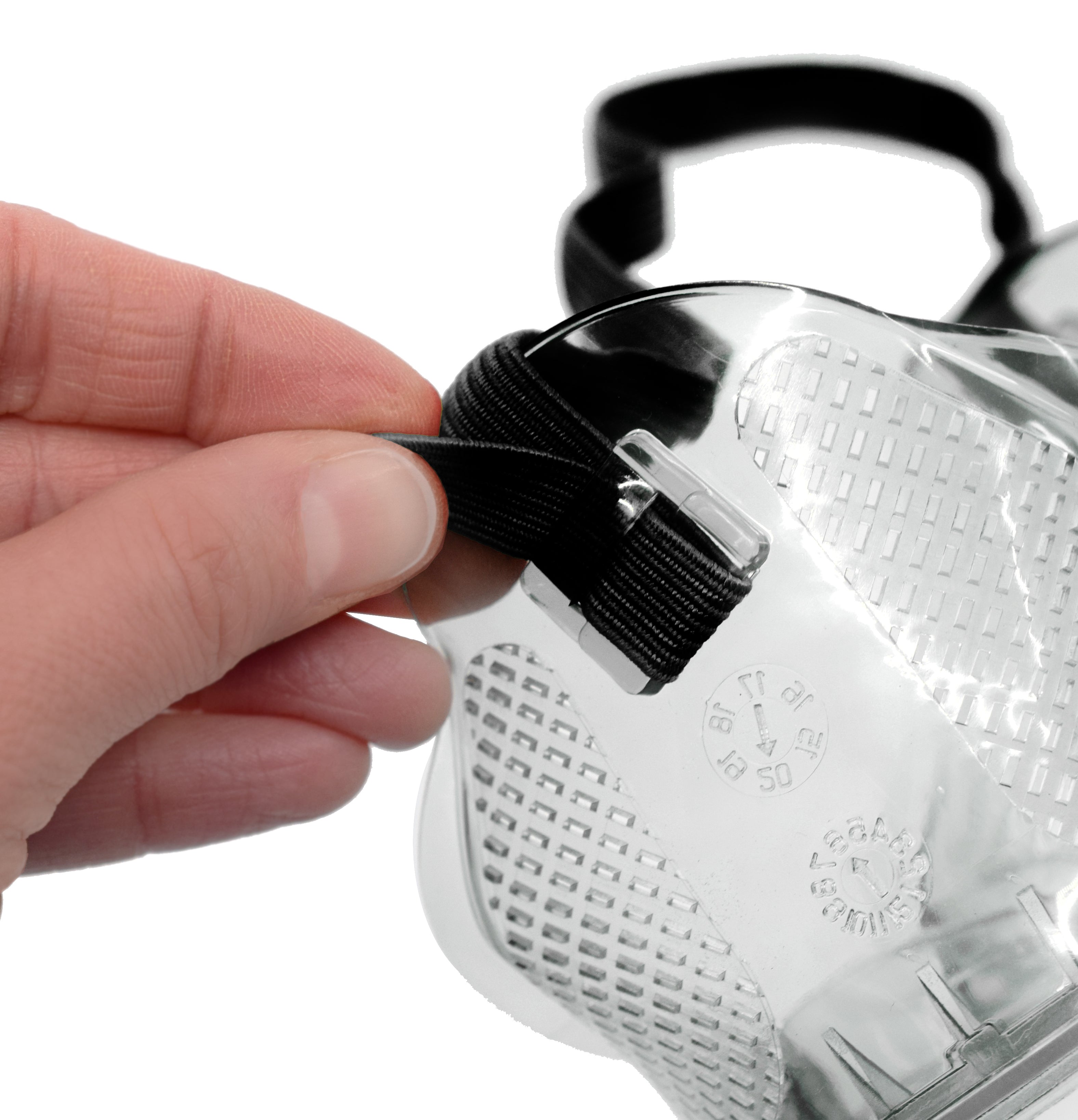 Clear Vented Safety Goggles with Universal Fit Strap