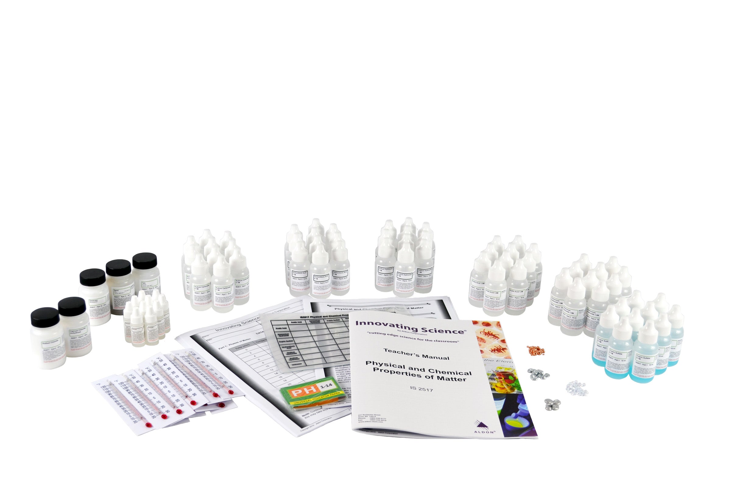 Physical and Chemical Properties of Matter Classroom Group Kit