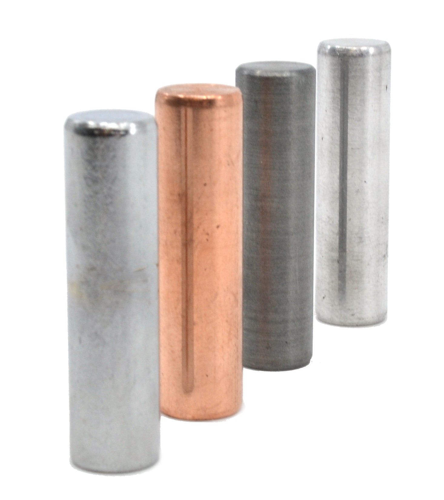 4-Metal Density Cylinder Set, 1.5 x 0.4"