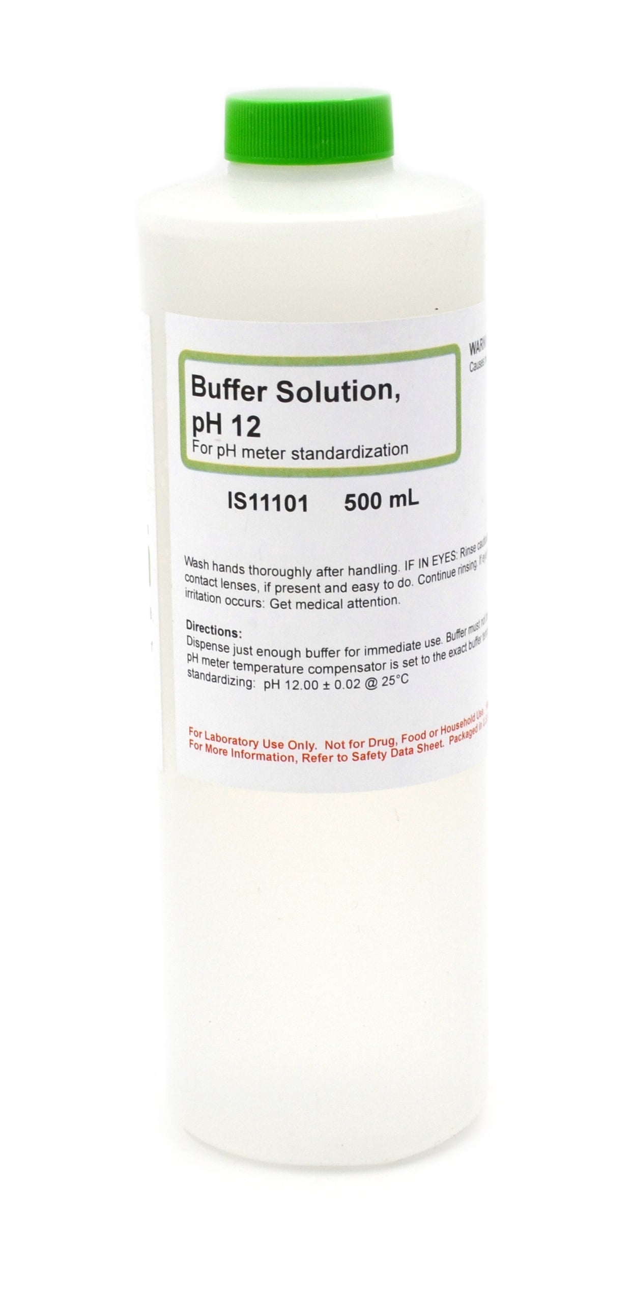 Clear pH 12.00 Standard Buffer Solution, 500mL