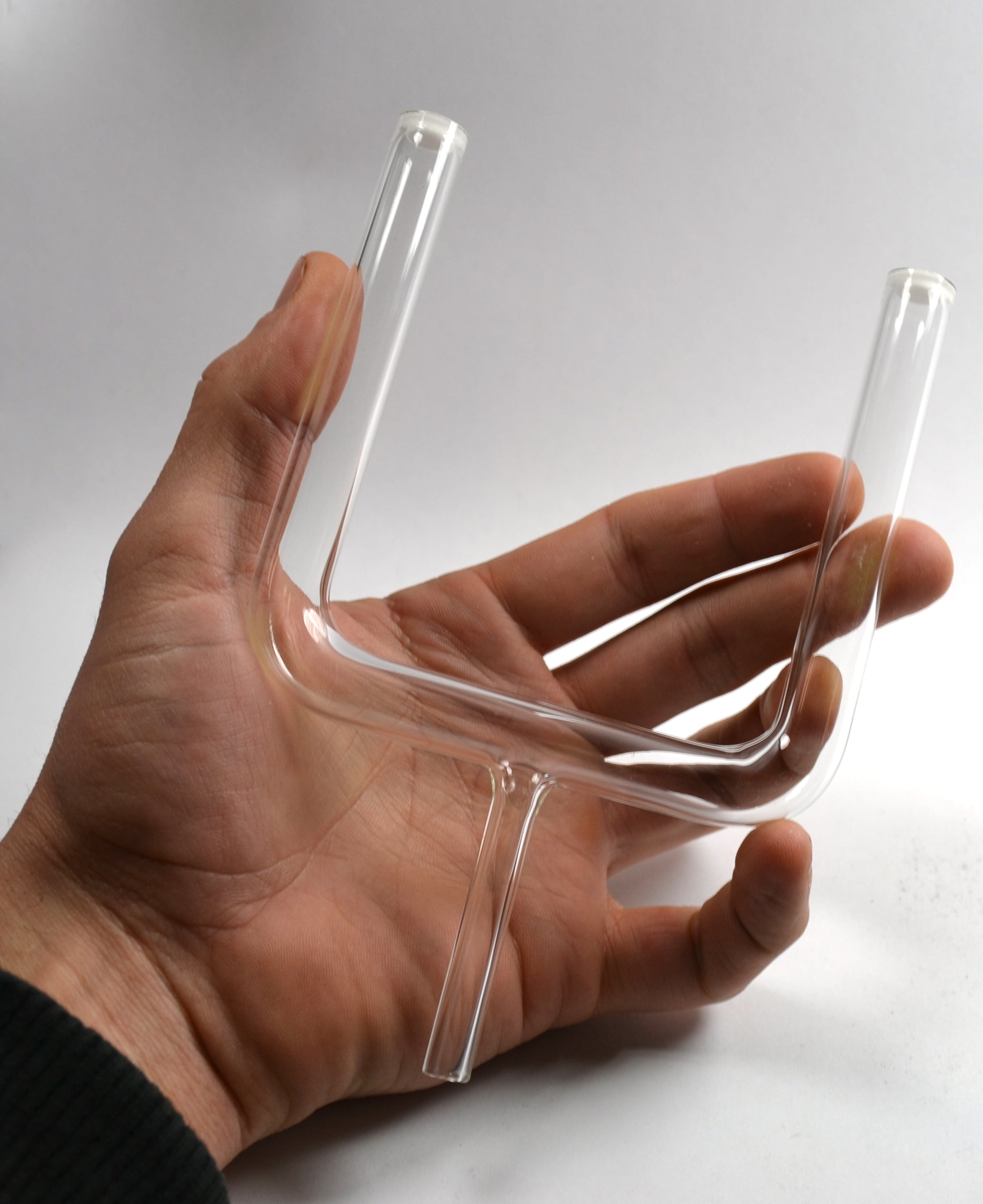 Borosilicate Glass U-Tube Salt Bridge, Economy